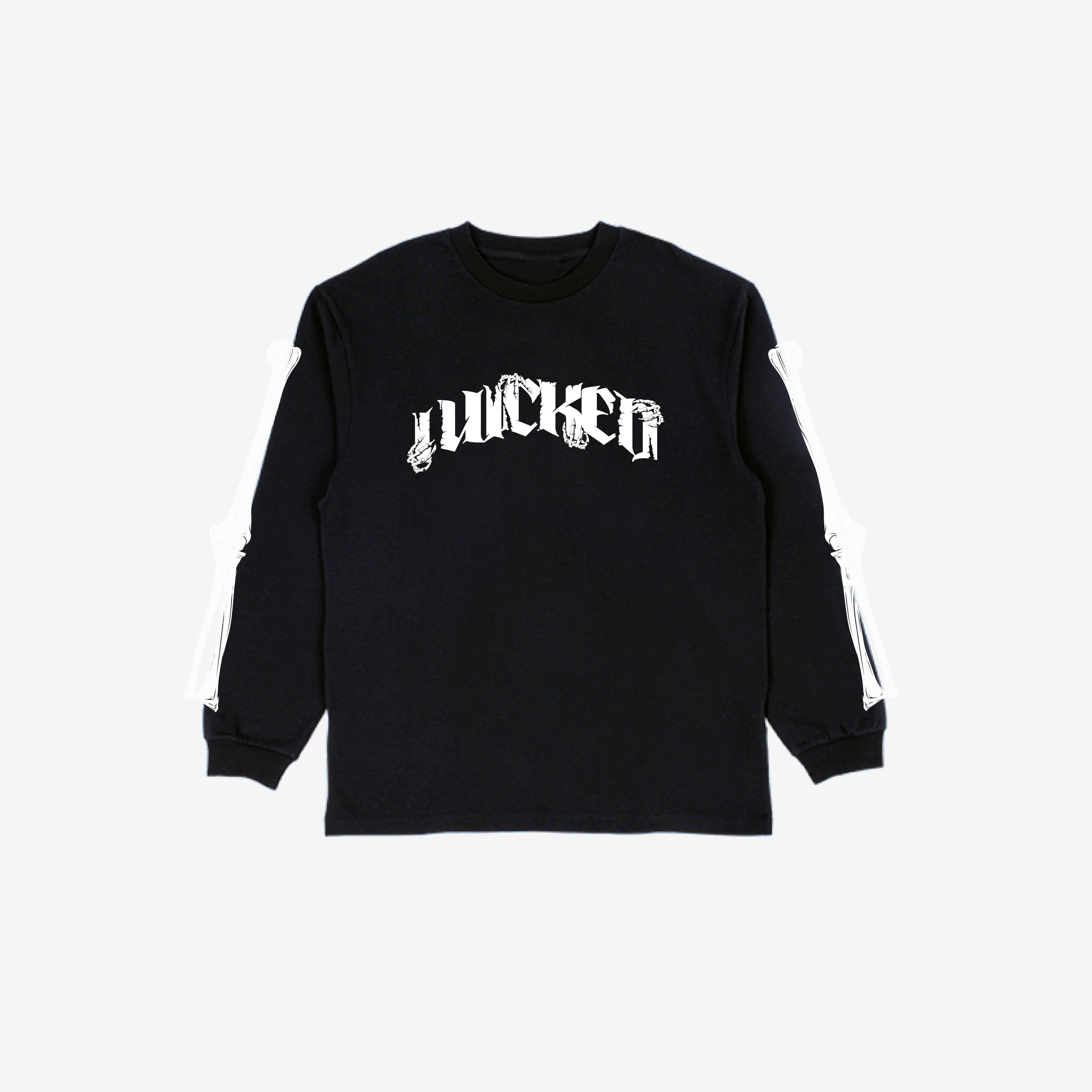 "BACK FROM THE DEAD" L/S TEE (BLACK)