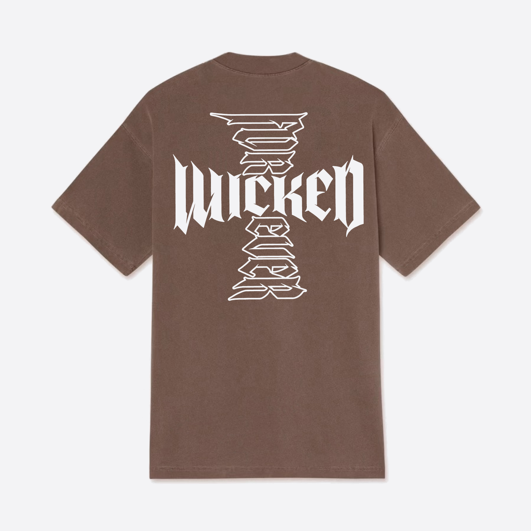 "WICKED FOREVER" TEE (CHOCOLATE)