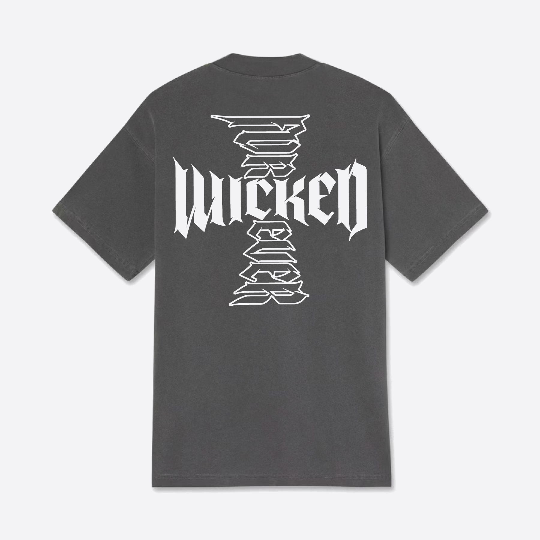 "WICKED FOREVER" TEE (CHARCOAL)